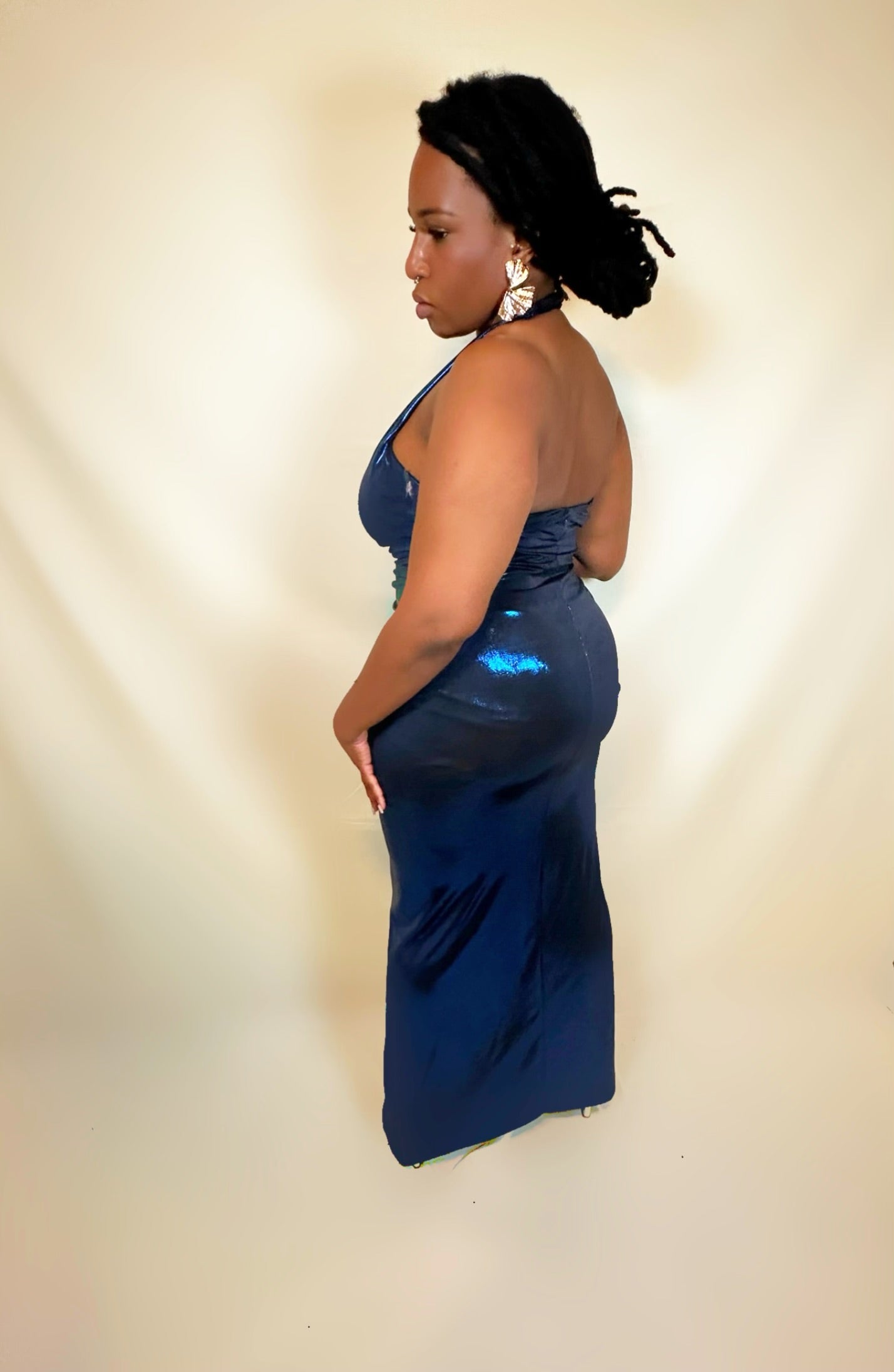 Blue Diamond maxi dress